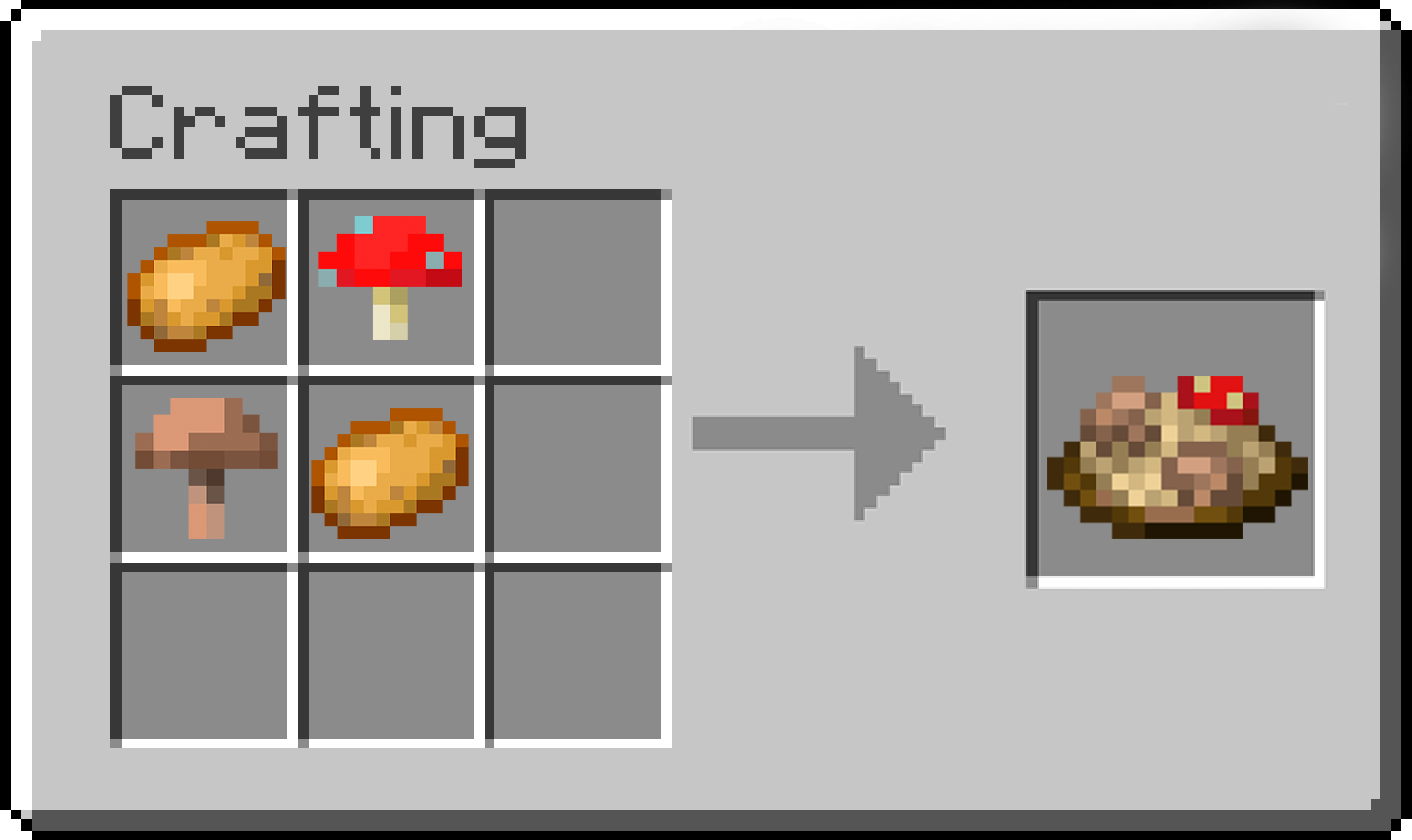 Крафт: Грибная тарелка